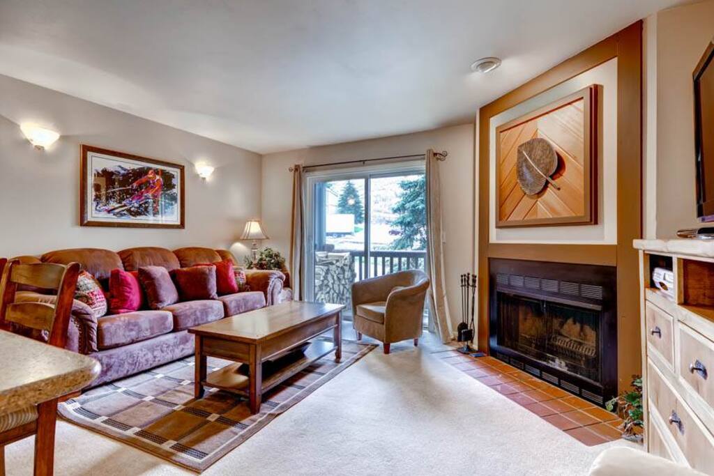 Powder Pointe #201A Living Area