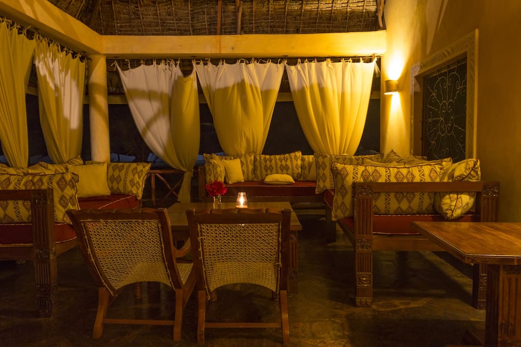 Lounging area