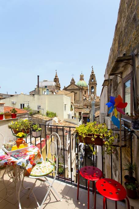 Kitchen balcony