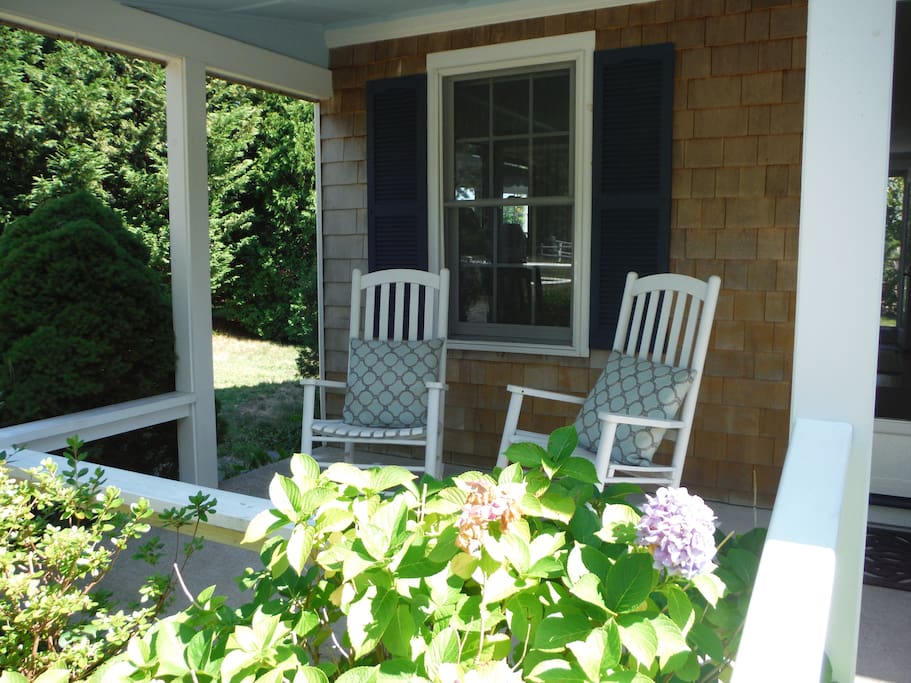 Covered front porch