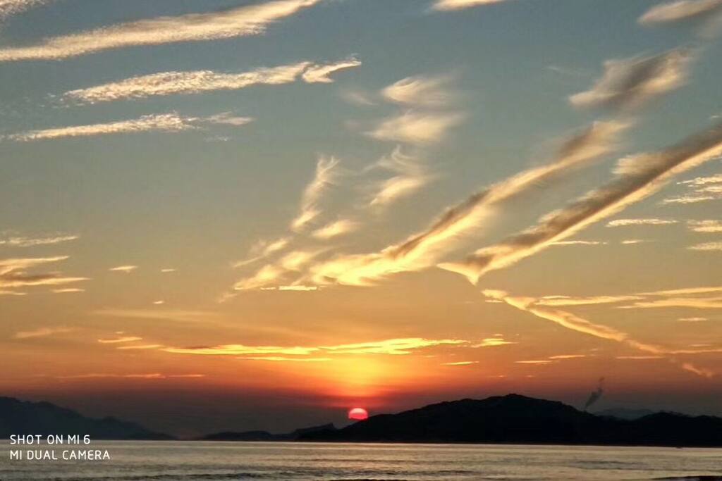 夕阳西下