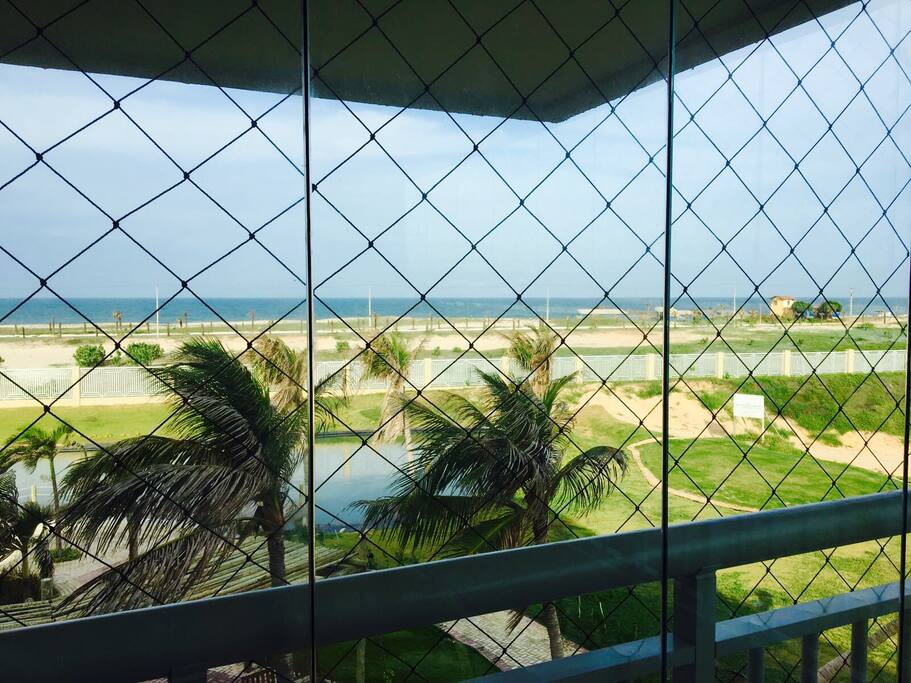 fantastic view from gourmet balcony!
