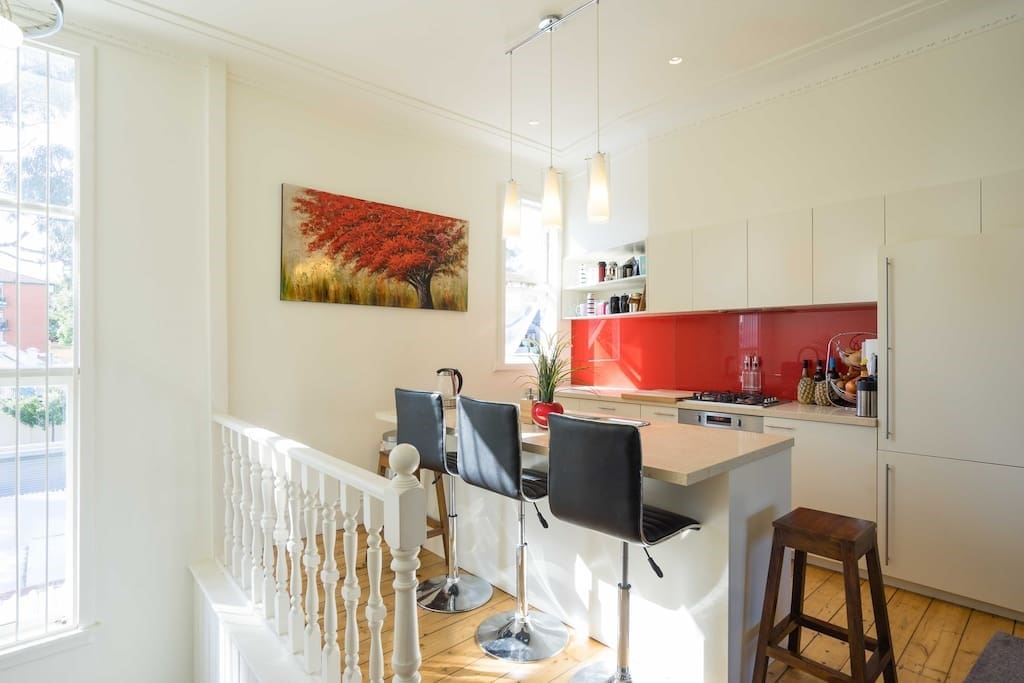 Modern kitchen equipped with all the essentials