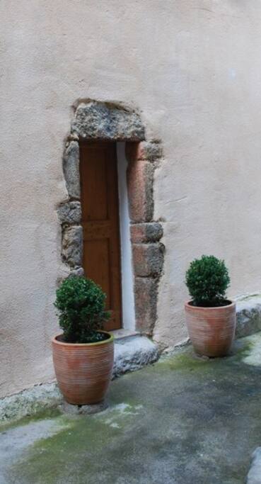 entrée de la maison