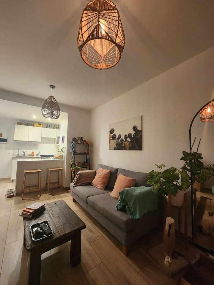 Departamento de 2 ambientes en Palermo amoblado