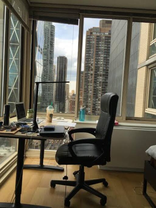 desk view