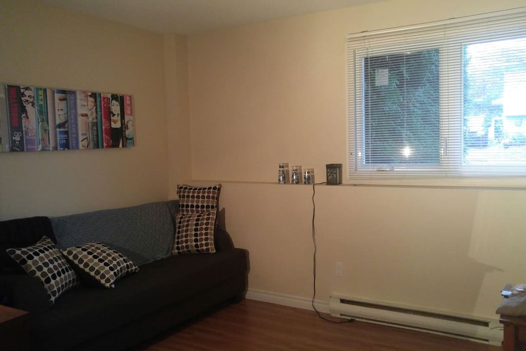 Bedroom 1 with futon