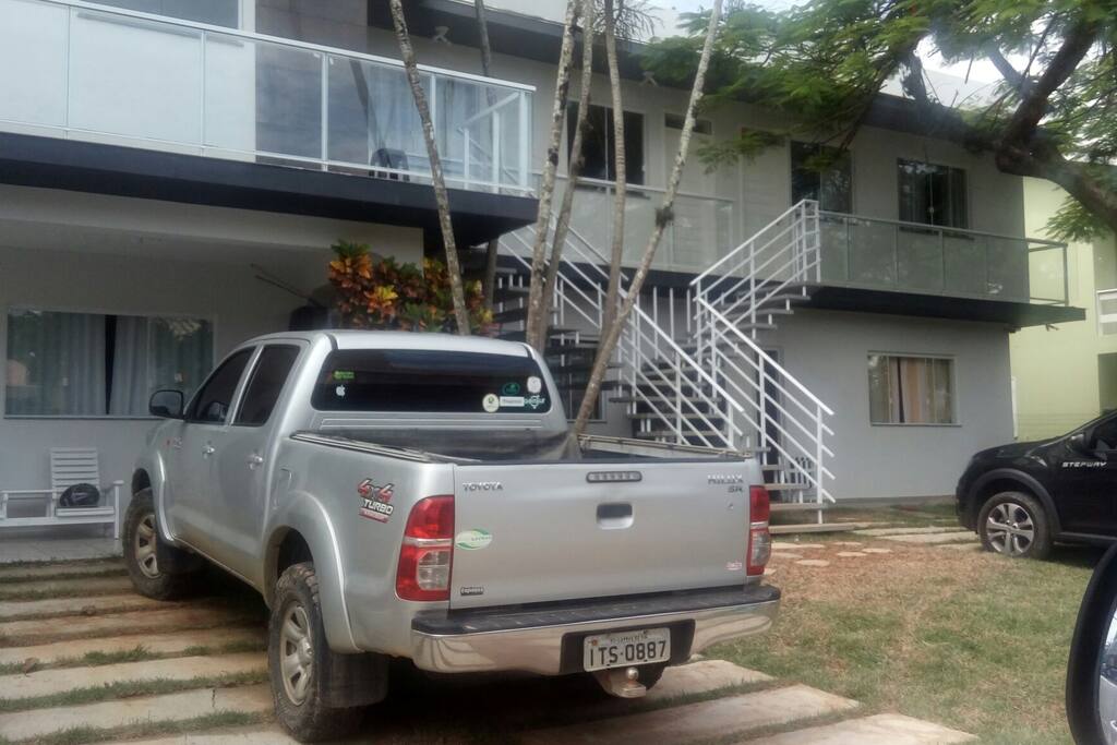 estacionamento exclusivo p cada residência