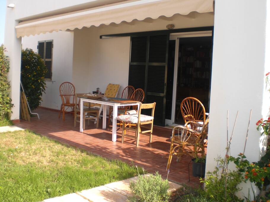 Il patio.