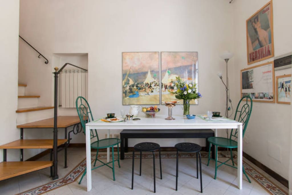 Casa Oberdan - Dining/Living room