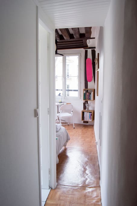View from corridor.