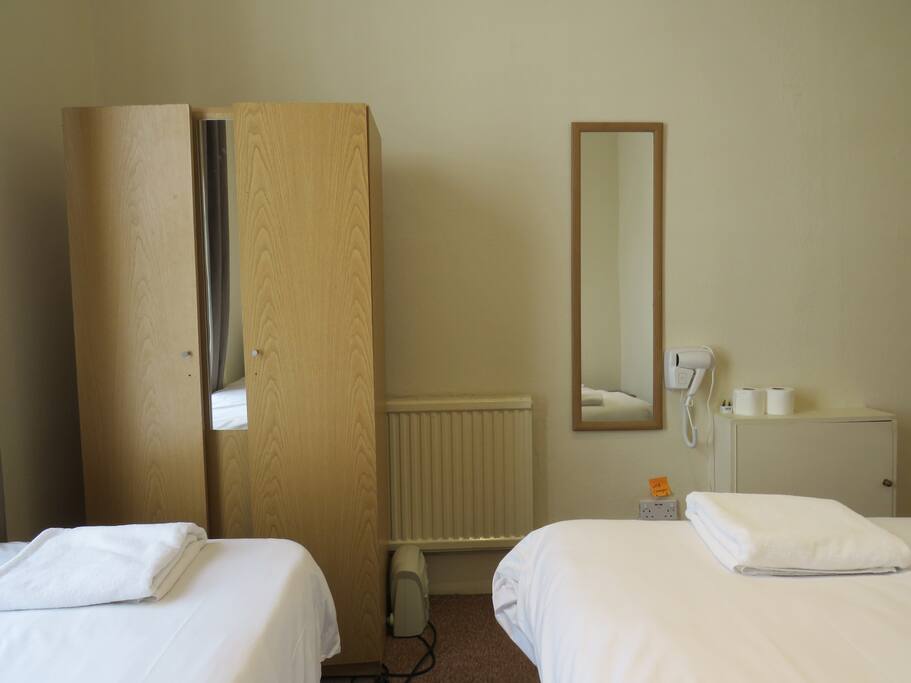 The Twin-room / Wardrobe side