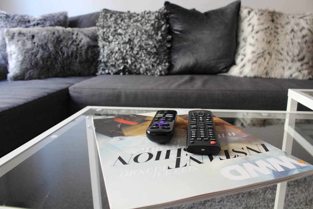 Comfy and cozy couch