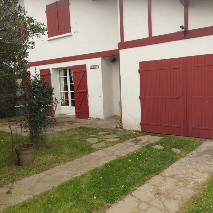 à l'arrivée