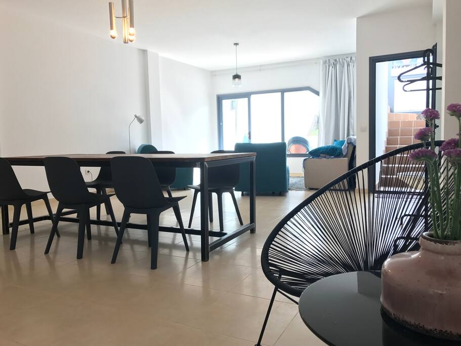 Ess-und Wohnzimmer ca 70 qm groß