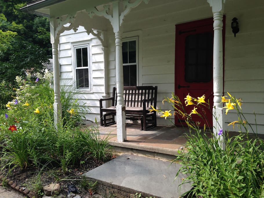 Share our 1850's house, with your own separate entrance and private yard and porch