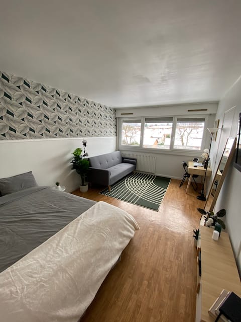 Studio Ferney centre next to Geneva/ONU