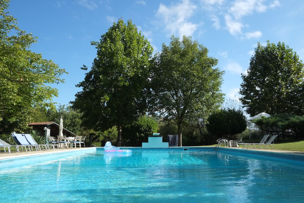 The swimming pool