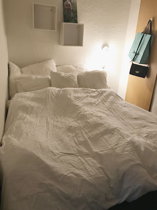 Big and comfortable double bed