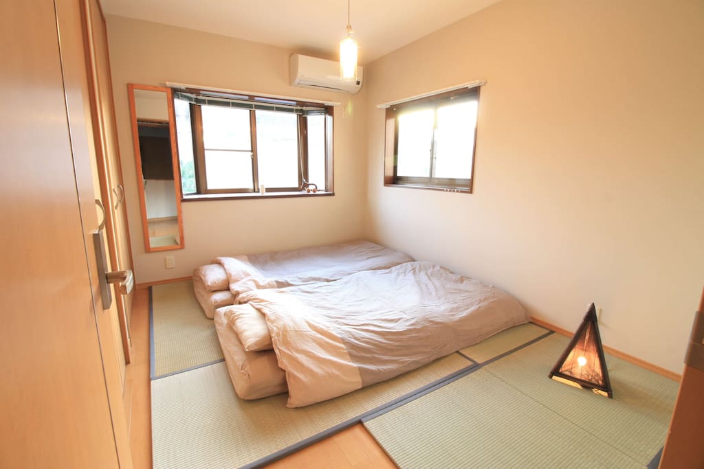 Futon room.