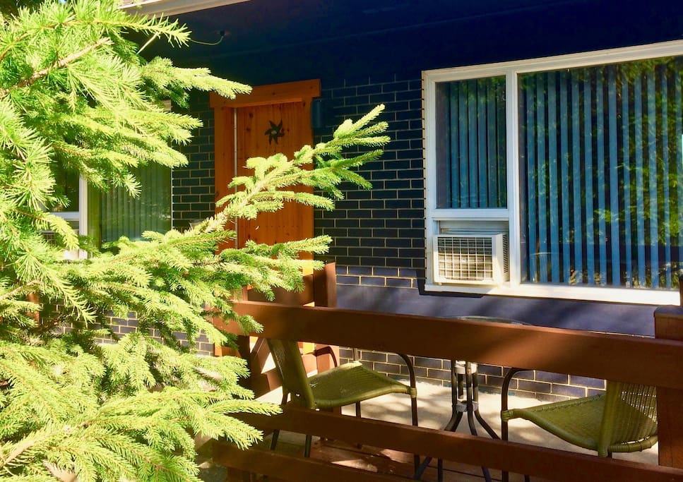 Balcon privé devant la chambre