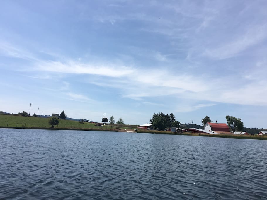 Just above the pond is Van Duzer winery, and a hike at the Basket Slough Wildlife Refuge, in just 1.3 miles is golfing at Cross Creek Golf Course. We will have some good old fashion games such as croquet, badminton, etc.