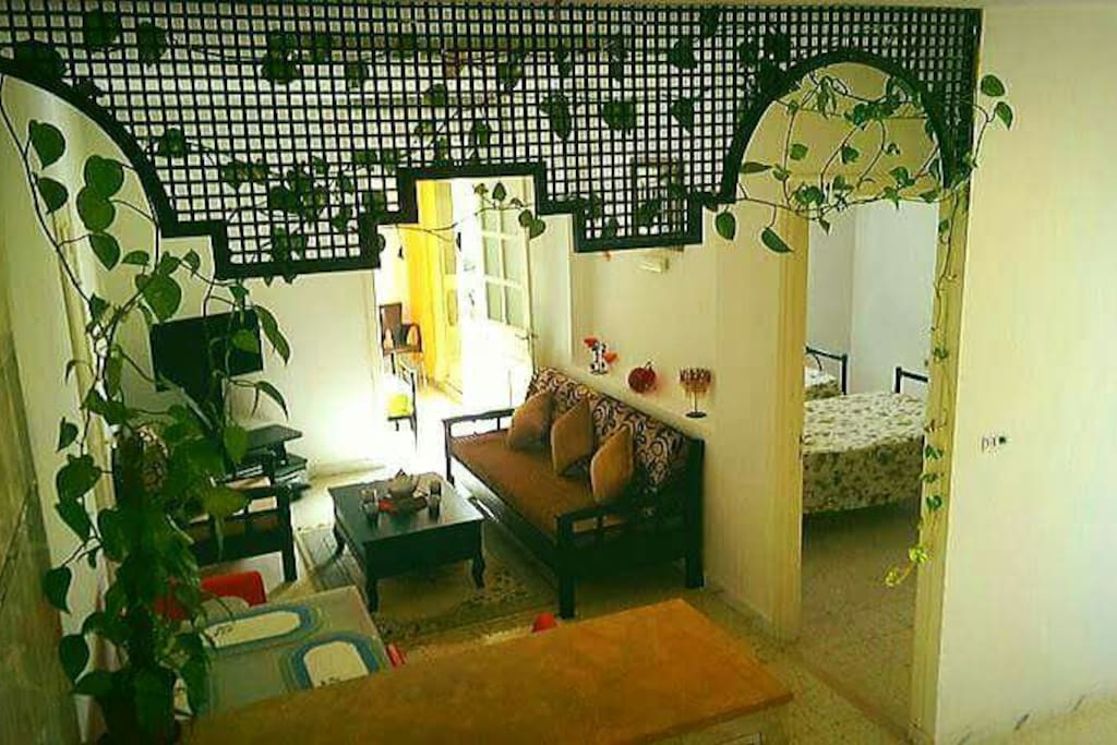 view from kitchen