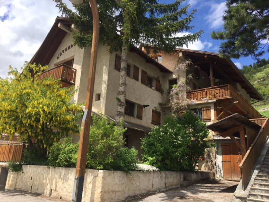 le chalet dans son ensemble