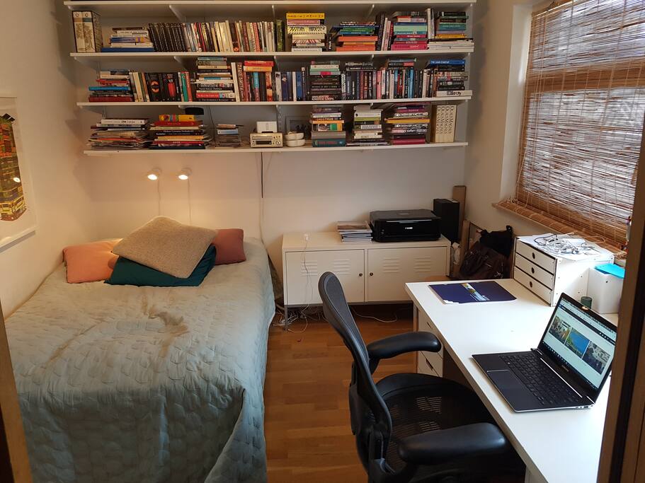 Guest room and office.