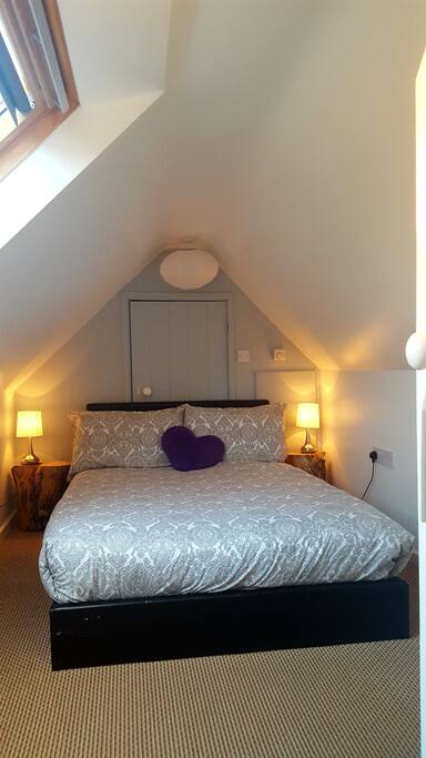 The upstairs room