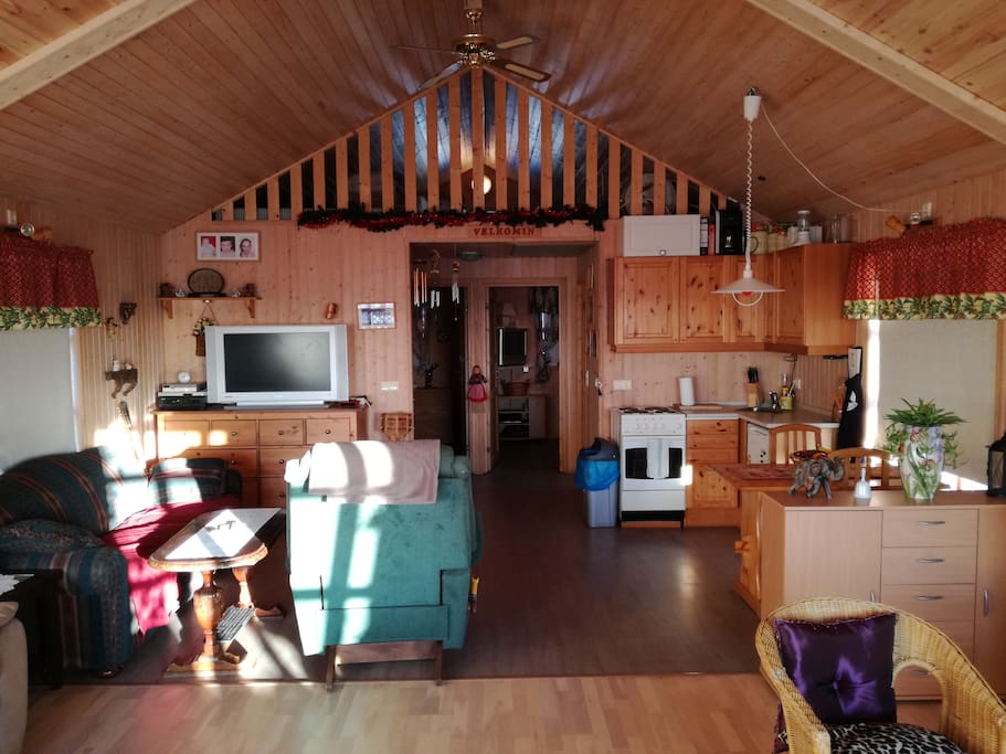 Living are and Kitchen