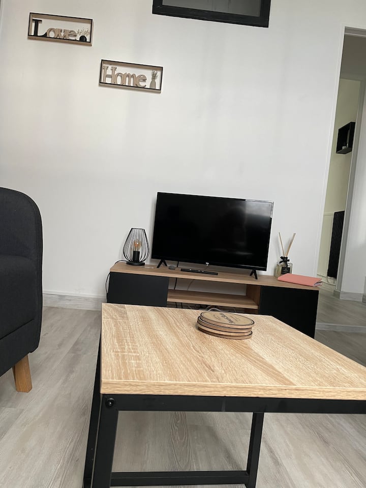 Appart Champenois Jardin+wifi  2mn Centre Ville - Épernay