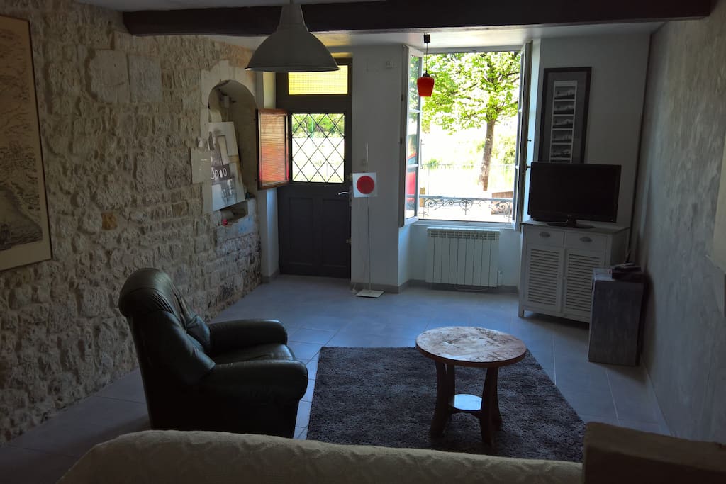 Du canapé, on se prélasse face à la Charente