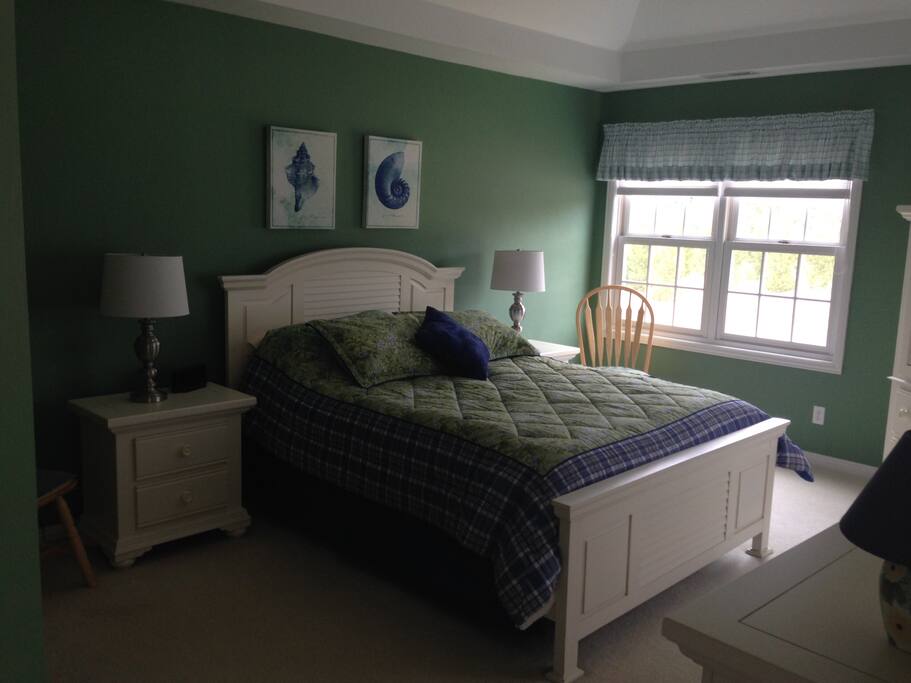Master bedroom with master full bath suite.