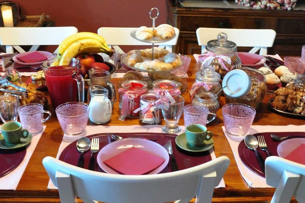La colazione a dimora paolina