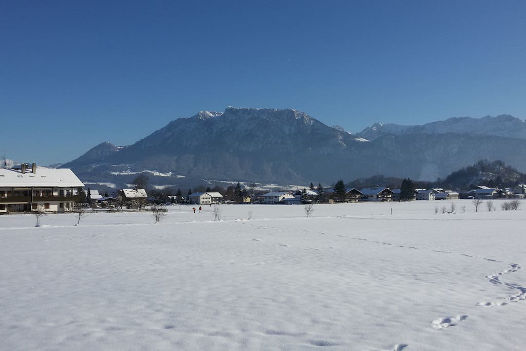 Cross country skiing Oberaudorf