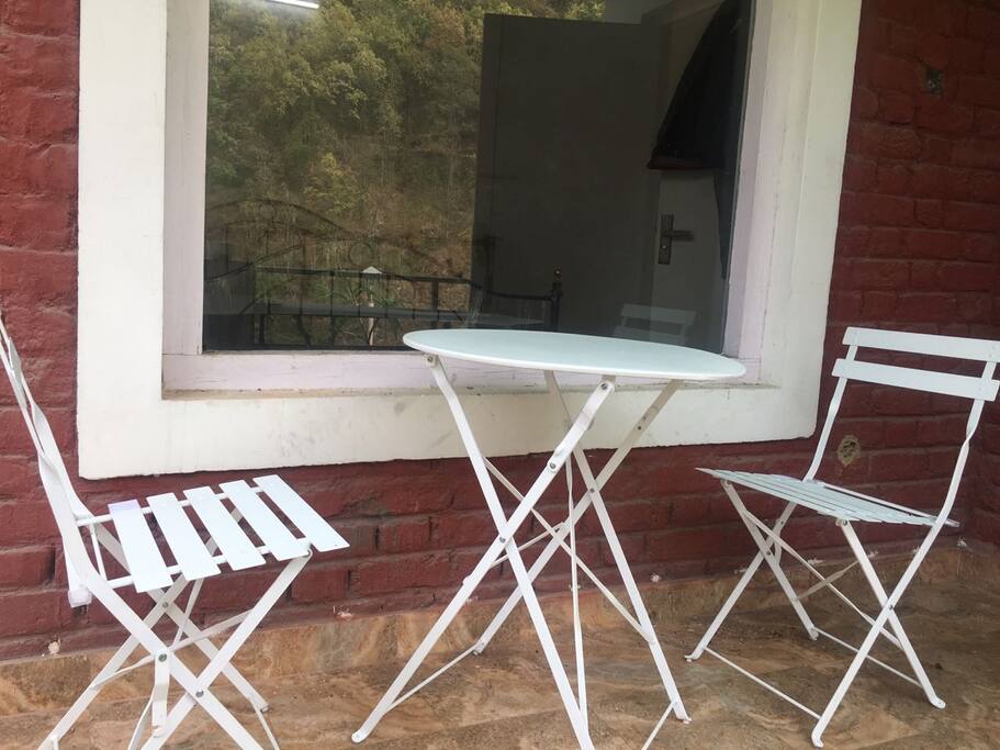 outside sitting space