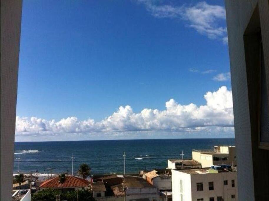Sea view from living room and balcony