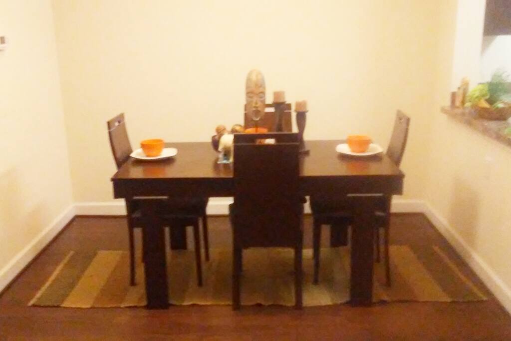 Separate Dining Area