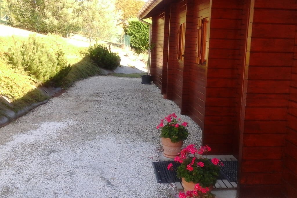 Entrée de plain pied de la maison