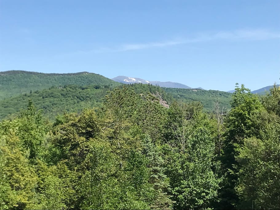 Mt. Washington view from the deck