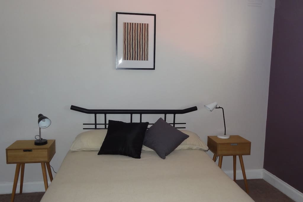 Comfortable double bed