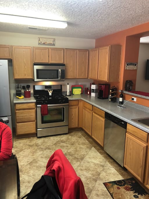 Fully equipped kitchen