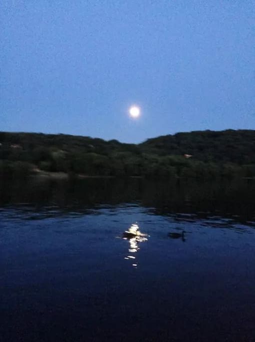 moon over River