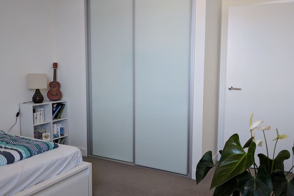 Your bedroom: built in wardrobe