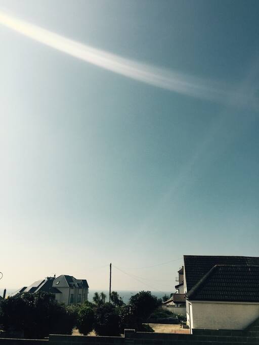 View from the Croft sundeck