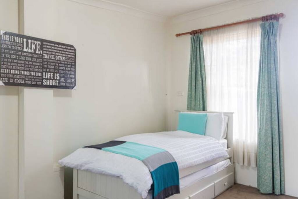 Plenty of natural light and privacy