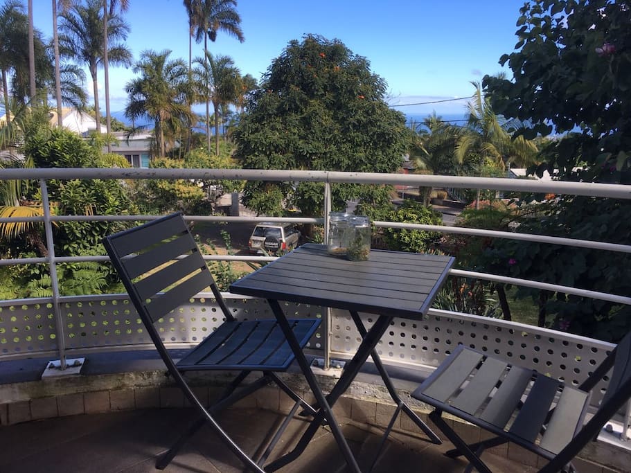 Terrasse avec magnifique vue
