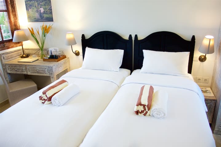 Superior Room with single beds in a Dive Resort