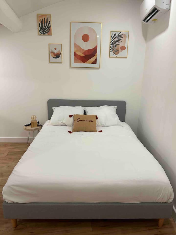 Cama doble habitación 